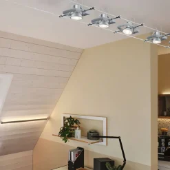 Paulmann Led Pærer > LED-reflektor GU5,3 6W 2.700 3 stk krom