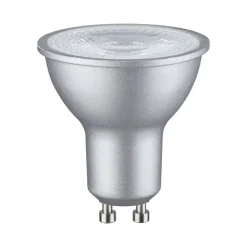 Dæmpbar Led-Pære ^ Paulmann LED-reflektor 4.000 K krom GU10 8 W, dæmpbar 36°