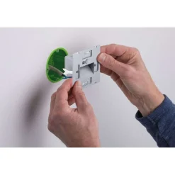 Paulmann Væglamper|Spotlights > LED-sensor-vægindbygningslampe Edge Quadro sort 8 cm