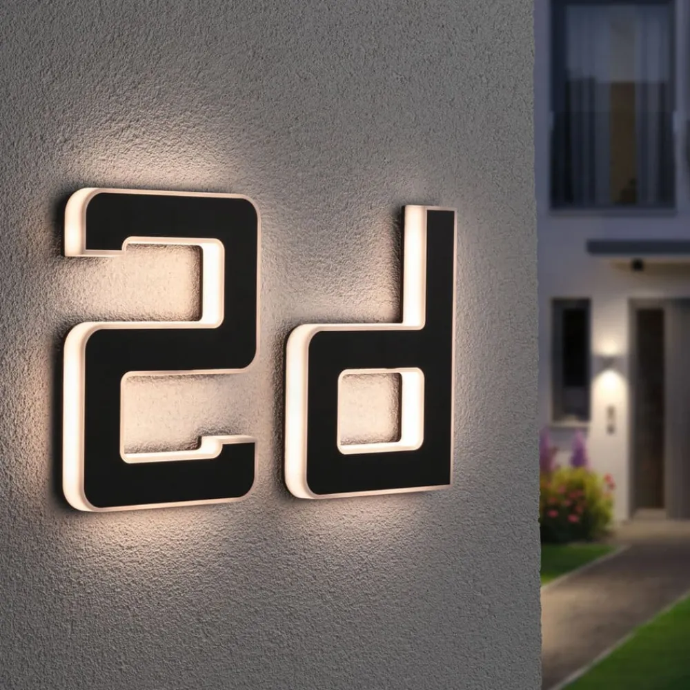 Paulmann Postkasser > LED solcellebogstav d