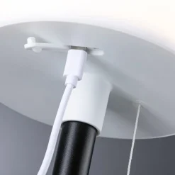 Solcellelamper ^ Paulmann LED-solcellelampe Bartja, sort, IP44 dæmpbar
