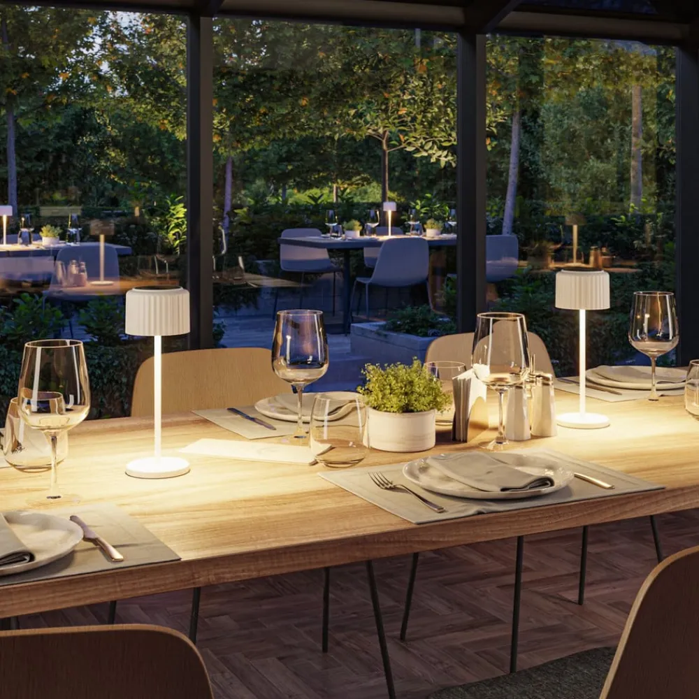 Paulmann Solcellelamper > LED-solcellelampe Else, hvid, IP44, dæmpbar