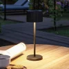 Dekorationsbelysning|Solcellelamper ^ Paulmann LED-solcellelampe Else, sort, IP44 dæmpbar
