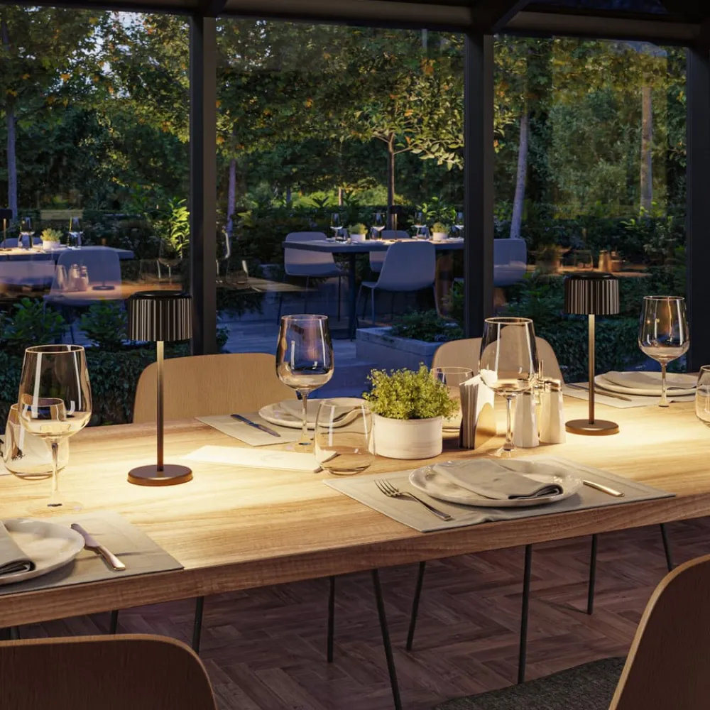 Dekorationsbelysning|Solcellelamper ^ Paulmann LED-solcellelampe Else, sort, IP44 dæmpbar