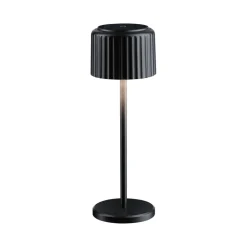 Dekorationsbelysning|Solcellelamper ^ Paulmann LED-solcellelampe Else, sort, IP44 dæmpbar