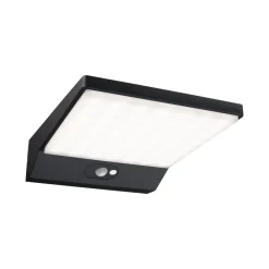 Solcelle Lampe Med Sensor|Væglampe Med Sensor ^ Paulmann LED solcelle-væglampe Ronas, sensor, dybde 25
