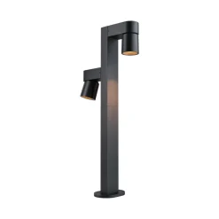 Paulmann Gadebelysning > LED-stibelysning Kimu 2, antracit, 2-lys, 2.200 K