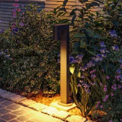 Paulmann Gadebelysning > LED-stibelysning Kimu 1, antracit, 2.200 K