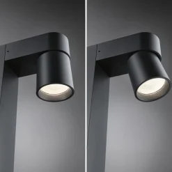 Paulmann Gadebelysning > LED-stibelysning Kimu 1, antracit, 2.200 K