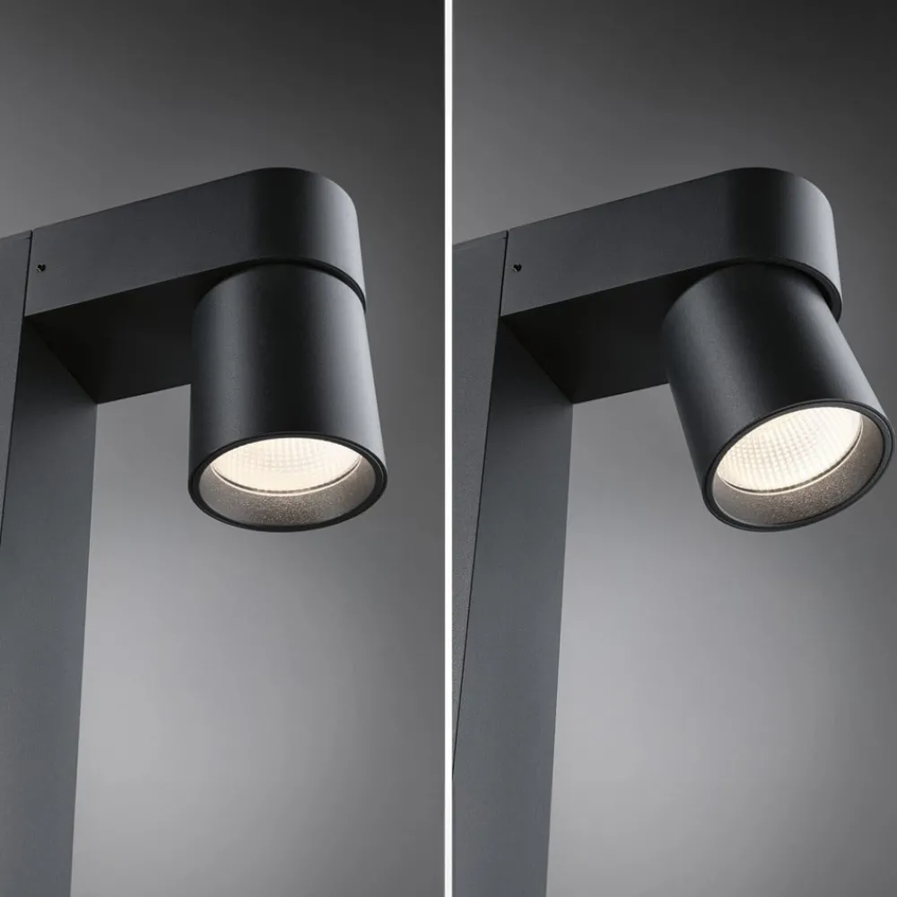 Paulmann Gadebelysning > LED-stibelysning Kimu 1, antracit, 2.200 K