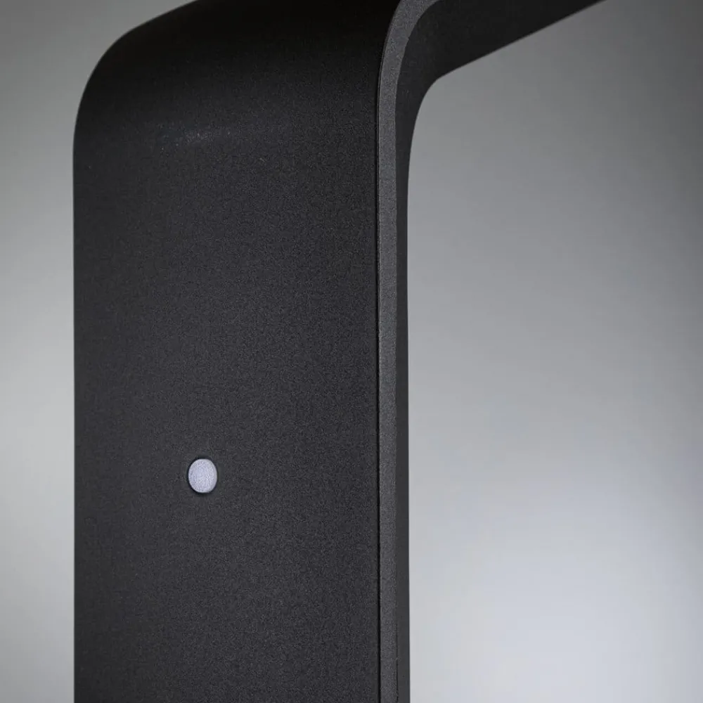 Gadebelysning ^ Paulmann LED stibelysning Merano, sensor, aluminium, antracit