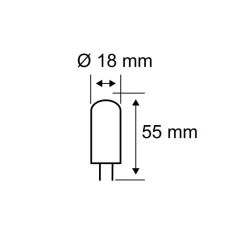 Dæmpbar Led-Pære|Led Pærer ^ Paulmann LED-stiftsokkel G9 4W 3.000K dim to warm