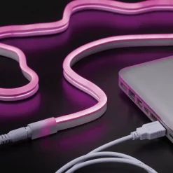 Paulmann Dekorationsbelysning|Led Strips > LED-strip Neon Colorflex USB 1 m pink