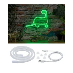 Dekorationsbelysning|Led Strips ^ Paulmann LED-strip Neon Colorflex USB 1 m grøn