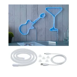 Paulmann Dekorationsbelysning|Led Strips > LED-strip Neon Colorflex USB 1 m blå