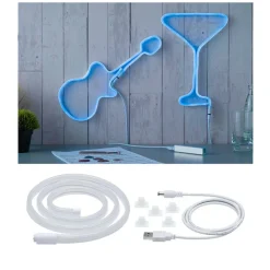 Paulmann Dekorationsbelysning|Led Strips > LED-strip Neon Colorflex USB 1 m blå