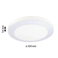 Udendørs Loftlamper ^ Paulmann LED udendørs loftlampe Circula, hvid, sensor, IP44