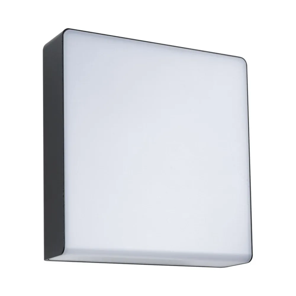 Paulmann Væglampe Med Sensor > LED udendørs væglampe Azalena, sensor, antracit