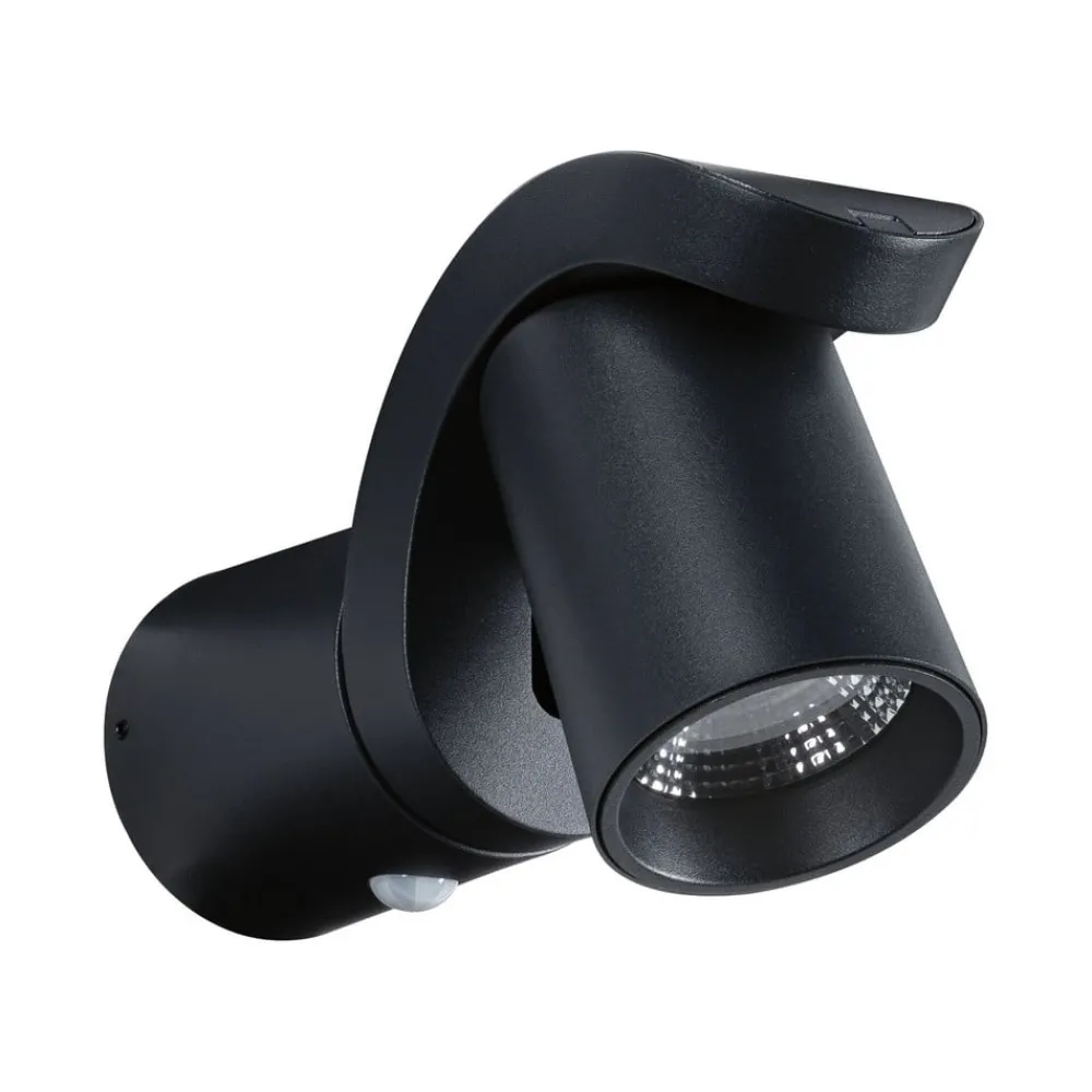 Paulmann Væglampe Med Sensor > LED udendørs væglampe Cuff, sensor, antracit
