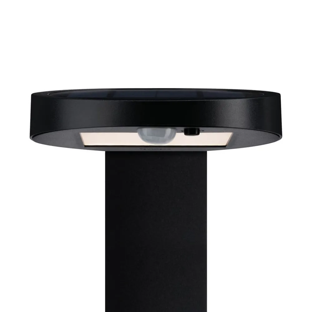 Paulmann Solcelle Lampe Med Sensor|Gadebelysning Med Sensor > LED-vejlampe med solcelle Ryse antracit
