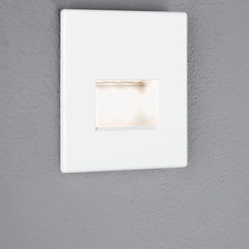 Paulmann Pendellamper|Gang > LED-vægindbygningslampe EDGE, hvid