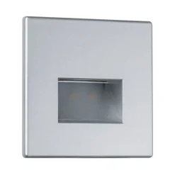 Paulmann Loftlamper|Indbygningsspots > LED-vægindbygningslampe EDGE, krom mat