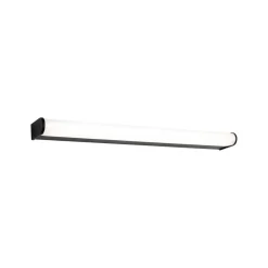 Væg- Og Spejllamper ^ Paulmann LED-væglampe Arneb, sort, 59 cm 3.000 K IP44