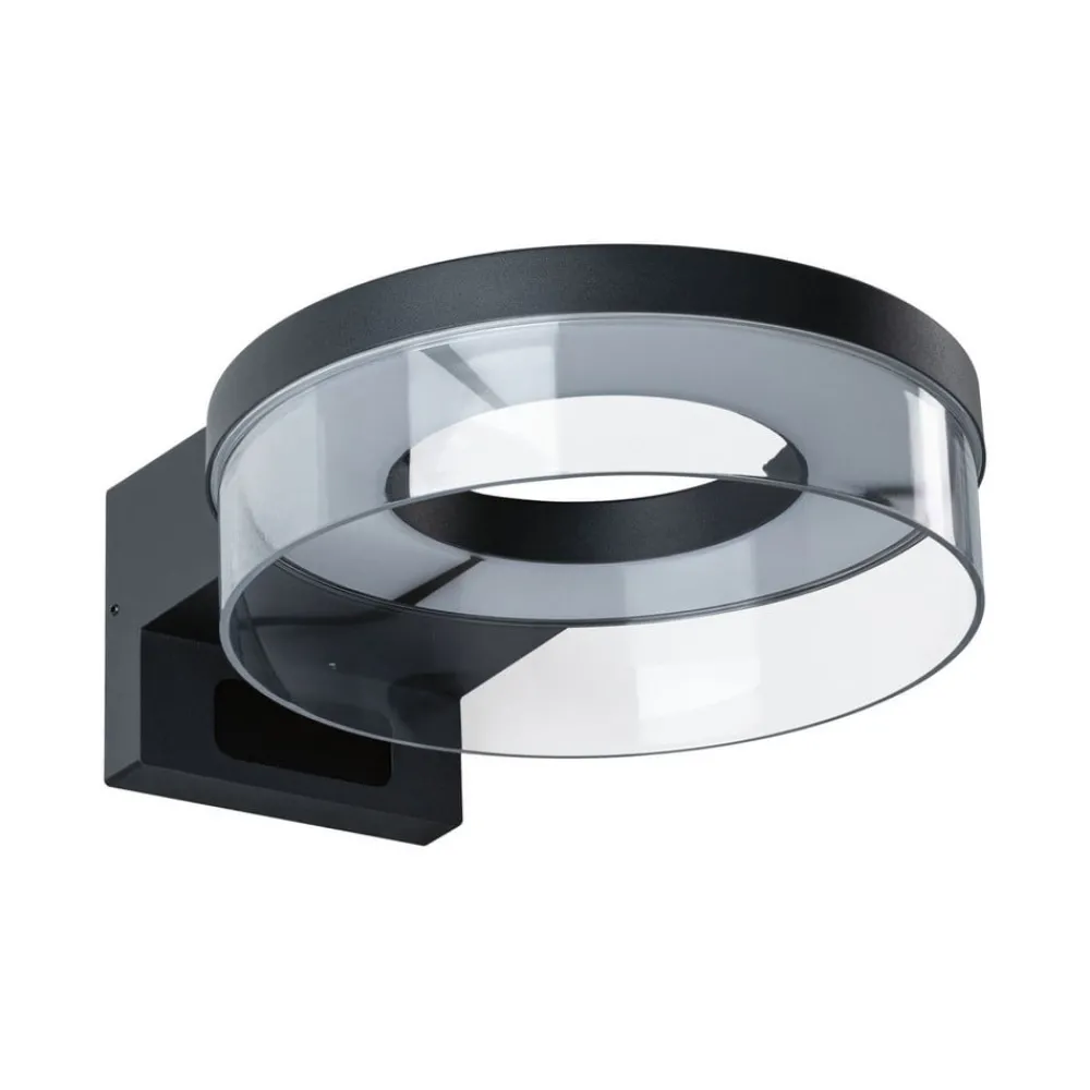 Paulmann Væglampe Med Sensor > LED-væglampe Capera, antracit, CCT, IP44