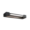 Paulmann Væg- Og Spejllamper > LED-væglampe Lucille, sort, 40 cm IP44 dæmpbar