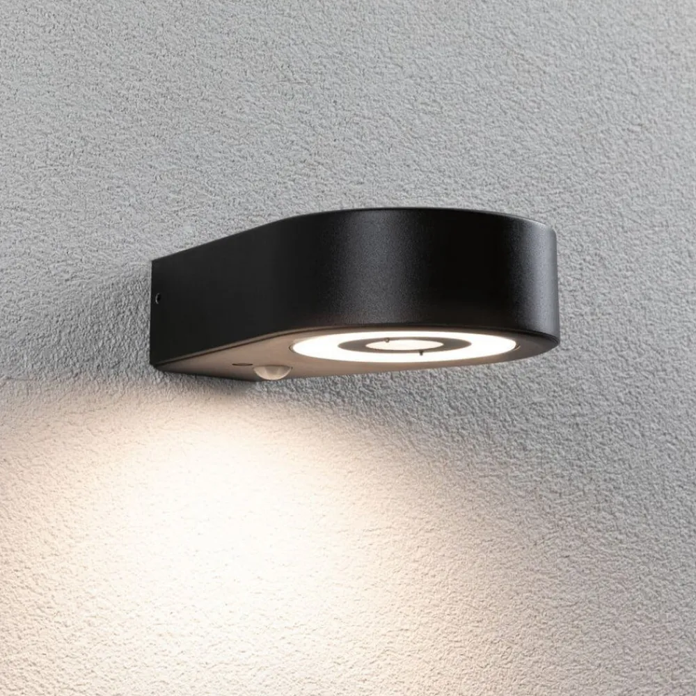 Paulmann Væglampe Med Sensor > LED-væglampe Silma antracit 1 lyskilde IP44