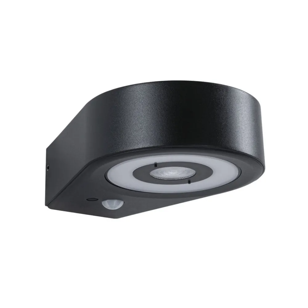 Paulmann Væglampe Med Sensor > LED-væglampe Silma antracit 1 lyskilde IP44
