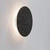 Paulmann Væglamper > LED-væglampe Tulga, Ø 20 cm, antracit, filt