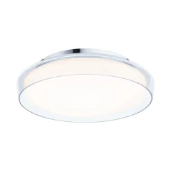 Paulmann Loftlamper|Loftlamper > Luena LED-loftlampe, IP44, krom, Ø 35 cm