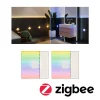 Væg- Og Spejllamper|Indbygningsspots ^ Paulmann LumiTiles Square, ZigBee, RGBW, 2 stk