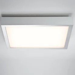 Paulmann Arbejdsrum/Kontor|Loftlamper > Lunar LED-panel, kantet, krom, 40x40cm