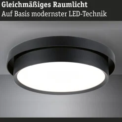 Paulmann Loftlamper > Malik LED-loftlampe, 3-step-dim sort