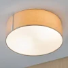 Loftlamper ^ Paulmann Mari loftlampe med stofskærm, beige