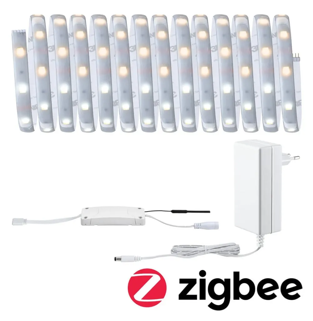 Paulmann Dekorationsbelysning|Led Strips > MaxLED 250 basissæt IP44 CCT ZigBee 5m