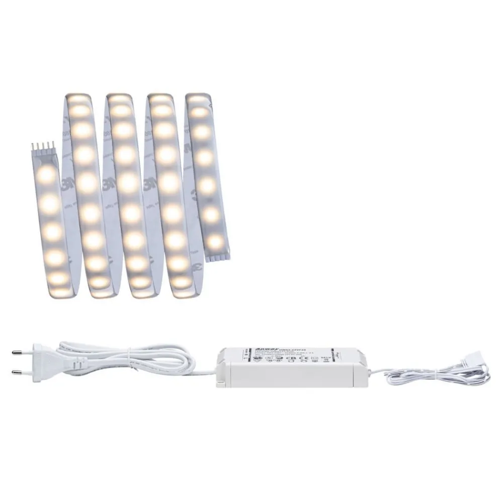 Paulmann Led Strips > MaxLED 500 basissæt IP44 1,5 m varmhvid