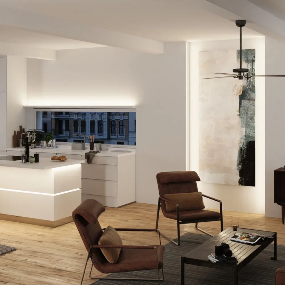 Paulmann Dekorationsbelysning|Led Strips > MaxLED 500 COB Basis IP20 varmhvid, 3m