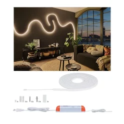 Paulmann Dekorationsbelysning|Led Strips > MaxLED Flow basissæt varmhvid 5 m