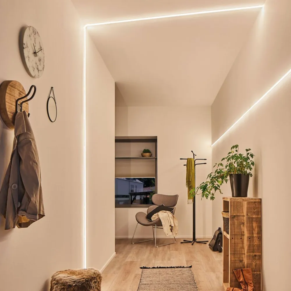Paulmann Dekorationsbelysning|Led Strips > MaxLED Flow basissæt varmhvid 5 m