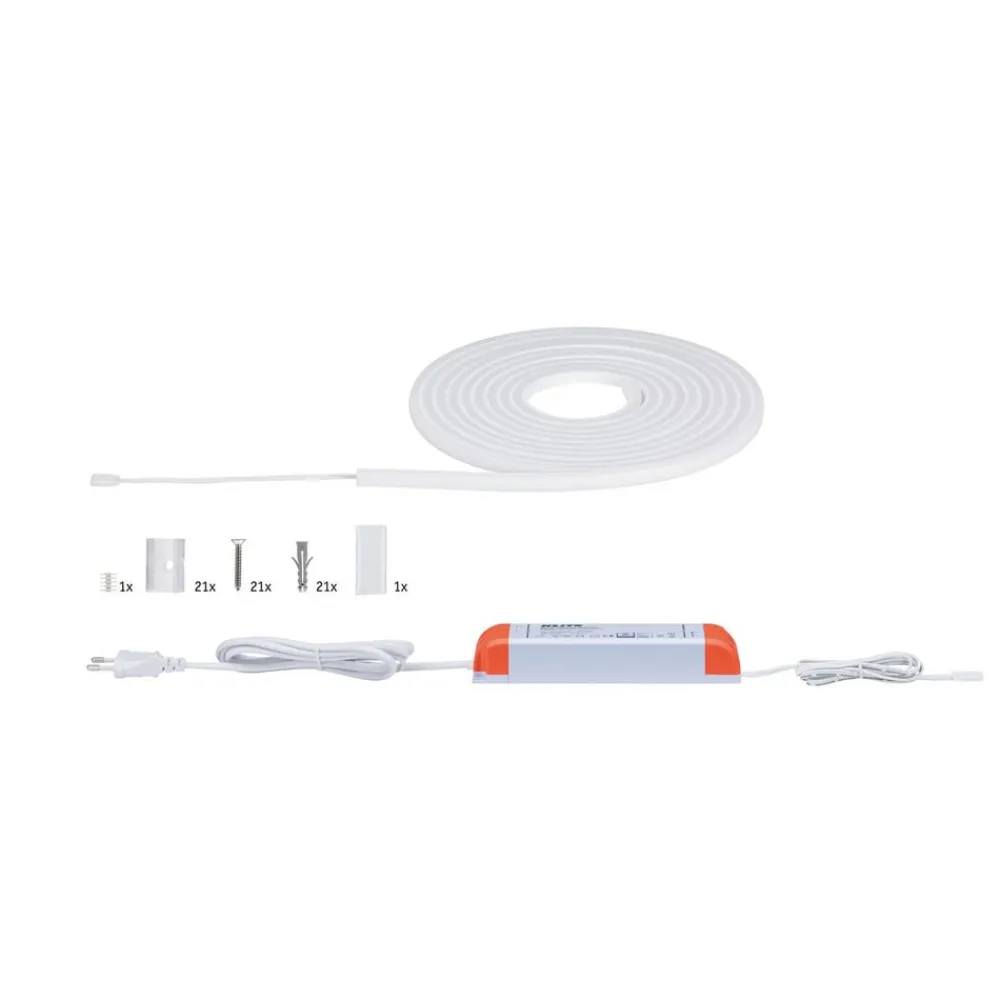 Paulmann Dekorationsbelysning|Led Strips > MaxLED Flow basissæt varmhvid 5 m