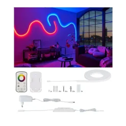 Dekorationsbelysning|Led Strips ^ Paulmann MaxLED Flow basissæt RGB 1,5 m