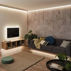 Paulmann Dekorationsbelysning|Led Strips > MaxLED 250 forlænger IP20 varm hvid 1m