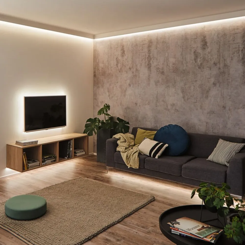 Paulmann Dekorationsbelysning|Led Strips > MaxLED 250 forlænger IP20 varm hvid 1m