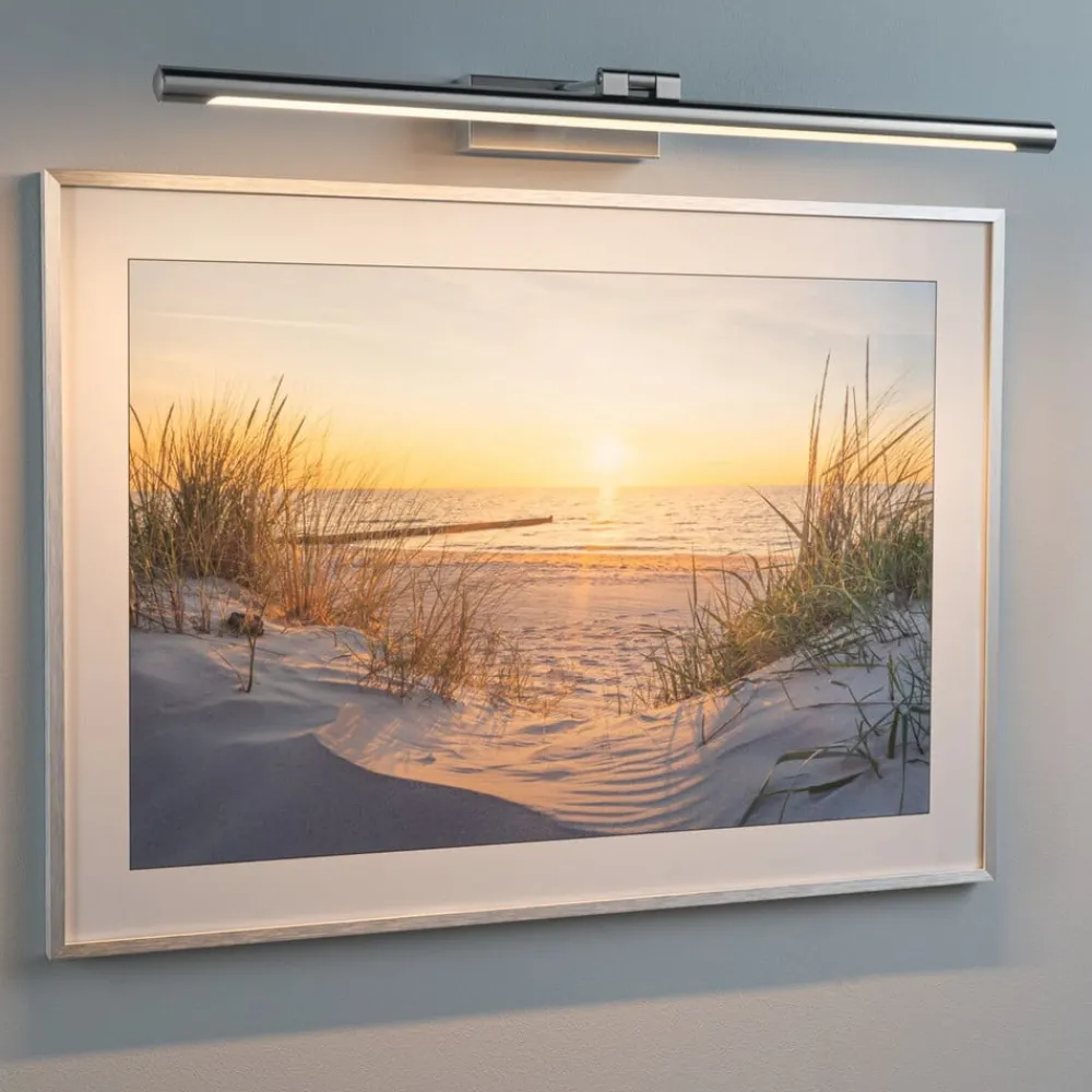 Paulmann Væglamper > Mingo LED-billedlampe 61,5 cm aluminium, birketræ.