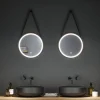 Møbel Og Interiør ^ Paulmann Miro LED-hængespejl CCT Ø40cm Framelight