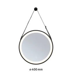 Møbel Og Interiør ^ Paulmann Miro LED-hængespejl CCT Ø40cm Framelight