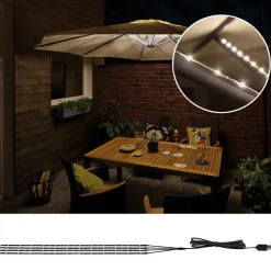 Paulmann Dekorationsbelysning|Led Strips > Mobile Strip Parasol-Light 4 x 40cm
